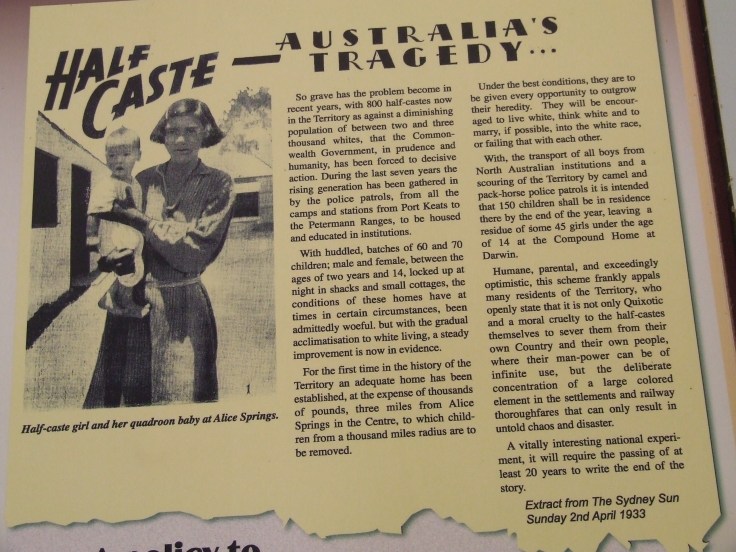 Newspaper Clipping Old Telegraph Station Alice Springs