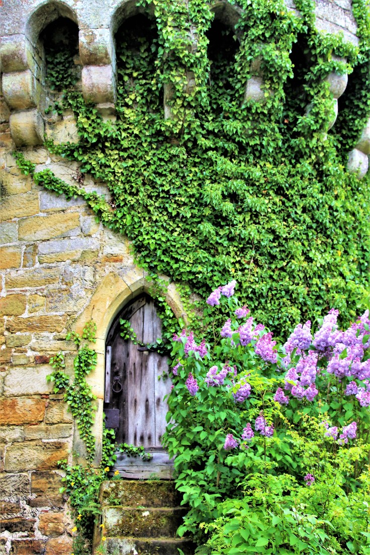 Old Door into Scotney Castle Tower