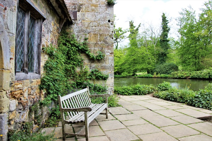 Relaxing at Scotney Castle